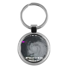 Survivor Of Hurricane Maria Puerto Rico Key Chains (round)  by StarvingArtisan