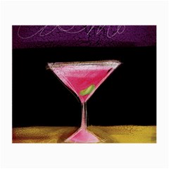 Cosmo Cocktails Small Glasses Cloth (2-side) by StarvingArtisan