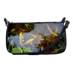 Koi Fish Pond Shoulder Clutch Bag by StarvingArtisan