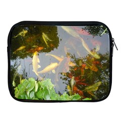 Koi Fish Pond Apple Ipad 2/3/4 Zipper Cases