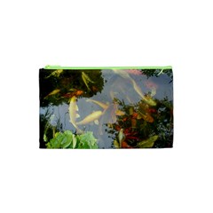 Koi Fish Pond Cosmetic Bag (xs)