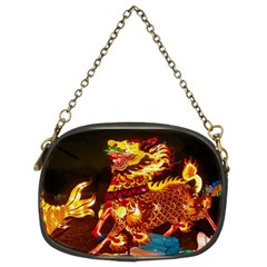 Dragon Lights Chain Purse (two Sides) by Riverwoman