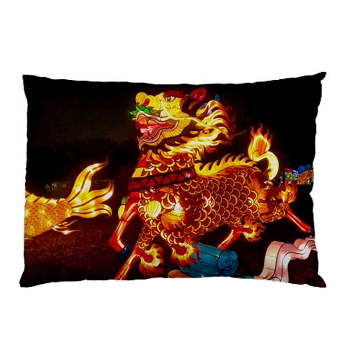 Dragon Lights Pillow Case (Two Sides)