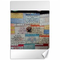 Concert Memorabilia  Canvas 24  x 36 