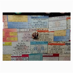 Concert Memorabilia  Large Glasses Cloth