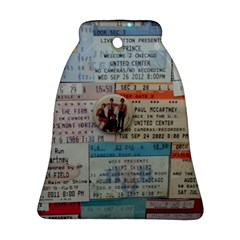 Concert Memorabilia  Bell Ornament (two Sides) by StarvingArtisan