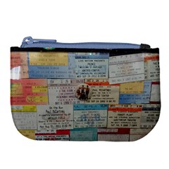 Concert Memorabilia  Large Coin Purse by StarvingArtisan