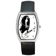 J E L  Barrel Style Metal Watch by StarvingArtisan