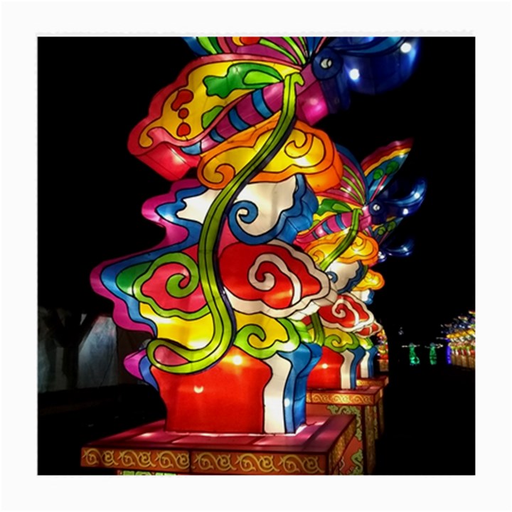 Dragon Lights Centerpiece Medium Glasses Cloth (2-Side)