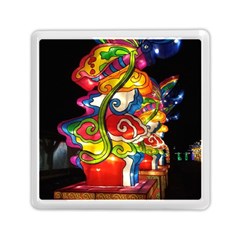 Dragon Lights Centerpiece Memory Card Reader (square) by Riverwoman