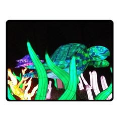 Dragon Lights Turtle Fleece Blanket (small) by Riverwoman