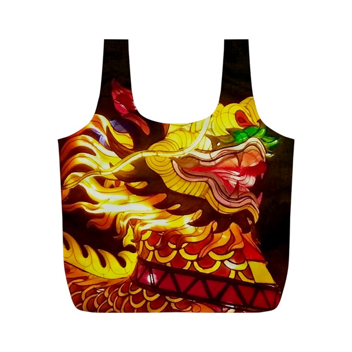 Dragon Lights Ki Rin Full Print Recycle Bag (M)