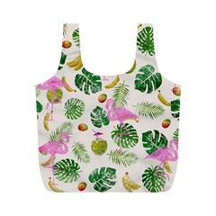 Flamingo Pattern Full Print Recycle Bag (m)