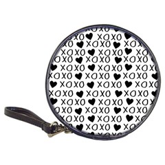 Xo Valentines Day Pattern Classic 20-cd Wallets by Valentinaart