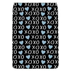 Xo Valentines Day Pattern Removable Flap Cover (l) by Valentinaart