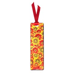 Brilliant Orange And Yellow Daisies Small Book Marks