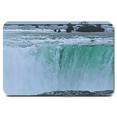 Niagara Falls Large Doormat  by Riverwoman