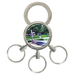 Shakespeare Garden Stratford 3-ring Key Chains by Riverwoman