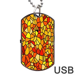 Ml-88 Dog Tag Usb Flash (one Side) by ArtworkByPatrick