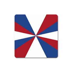 Naval Jack Of Royal Dutch Navy Square Magnet by abbeyz71