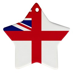 White Ensign Of Royal Navy Ornament (star) by abbeyz71