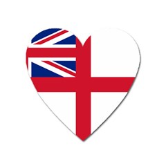 White Ensign Of Royal Navy Heart Magnet by abbeyz71