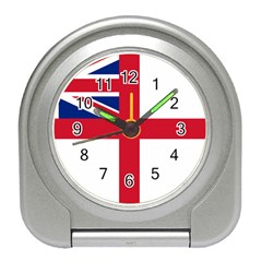 White Ensign Of Royal Navy Travel Alarm Clock by abbeyz71