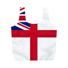 White Ensign Of Royal Navy Full Print Recycle Bag (m) by abbeyz71