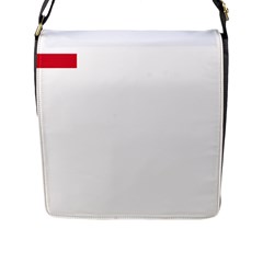 White Ensign Of Royal Navy, 1630-1707 Flap Closure Messenger Bag (l) by abbeyz71