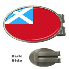 Scottish Red Ensign, Middle Ages-1707 Money Clips (oval)  by abbeyz71