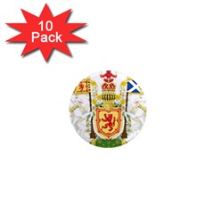Royal Coat Of Arms Of Kingdom Of Scotland, 1603-1707 1  Mini Magnet (10 Pack)  by abbeyz71