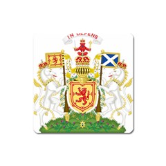 Royal Coat Of Arms Of Kingdom Of Scotland, 1603-1707 Square Magnet by abbeyz71