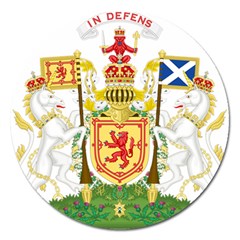 Royal Coat Of Arms Of Kingdom Of Scotland, 1603-1707 Magnet 5  (round) by abbeyz71