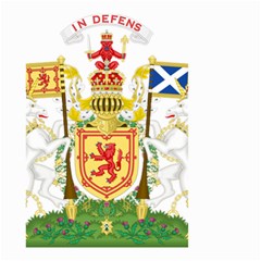 Royal Coat Of Arms Of Kingdom Of Scotland, 1603-1707 Small Garden Flag (two Sides) by abbeyz71