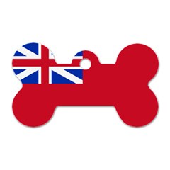 British Red Ensign, 1707–1801 Dog Tag Bone (one Side) by abbeyz71