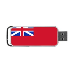 British Red Ensign, 1707–1801 Portable Usb Flash (one Side) by abbeyz71