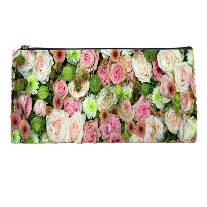 Pastel Pink Roses Pencil Cases