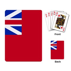 British Red Ensign, 1707–1801 Playing Cards Single Design by abbeyz71