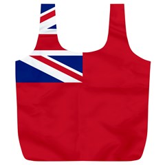 Civil Ensign Of United Kingdom Full Print Recycle Bag (xl) by abbeyz71