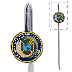 Seal Of United States Navy Expeditionary Combat Command Book Mark by abbeyz71