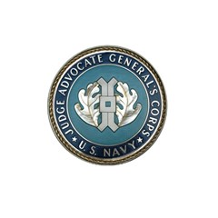 Seal Of United States Navy Judge Advocate General s Corps Hat Clip Ball Marker (10 Pack) by abbeyz71
