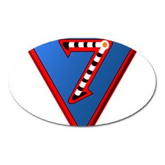 Patch Insignia Of United States Navy Aircraft Carrier Air Wing Seven Oval Magnet by abbeyz71