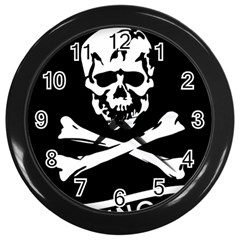 United States Navy Strike Fighter Squadron 103 Insignia Wall Clock (black) by abbeyz71