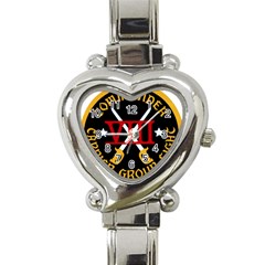 United States Navy Carrier Strike Group 8 Emblem Heart Italian Charm Watch by abbeyz71