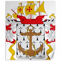 Coat Of Arms Of The Colombian Navy Canvas 8  X 10  by abbeyz71