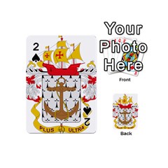 Coat Of Arms Of The Colombian Navy Playing Cards 54 (mini) by abbeyz71