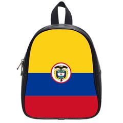 Coat Of Arms Of The Colombian Navy School Bag (small) by abbeyz71