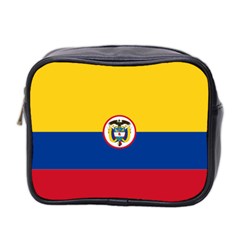 Naval Ensign Of Colombia Mini Toiletries Bag (two Sides)