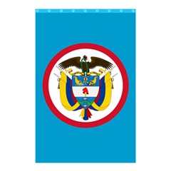 Naval Jack Of Colombia Shower Curtain 48  X 72  (small)  by abbeyz71