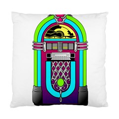 Jukebox Music Music Player Standard Cushion Case (two Sides) by Wegoenart